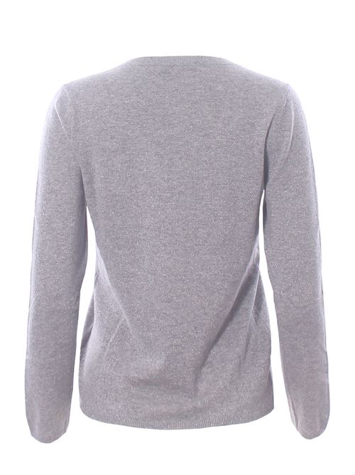Collo a v in lana e cashmere con lurex LA FILERIA | 57251/16805078